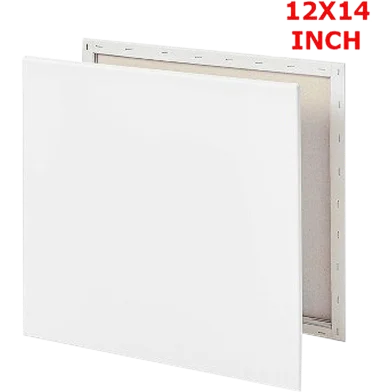 হোয়াইট ক্যানভাস 12x14 ইঞ্চি