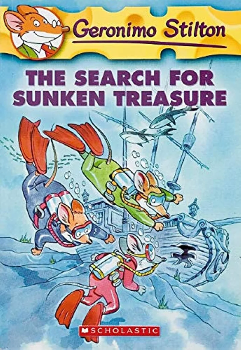 GERONIMO STILTON #25 THE SEARCH FOR SUKEN TREASURE