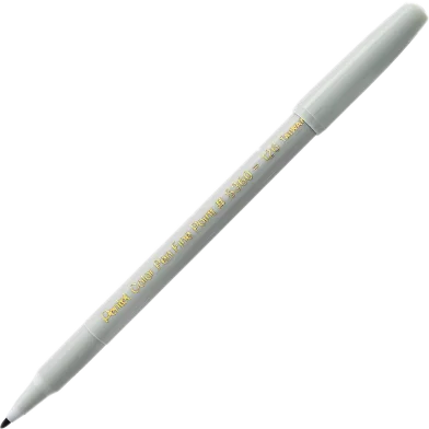 Pentel কালার পেন সিঙ্গেল কালার সিলভার গ্রে - S360-T126EG