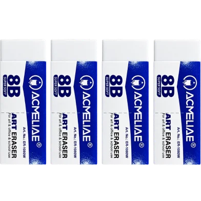 Acmeliae ER-1080W - 8B সুপার সফট আর্ট ইরেজার - 1 পিস