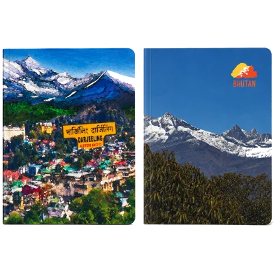 চেলা La পাস ও দার্জিলিং নোটবুক 2 - প্যাক - SN20225129 ও SN202108154