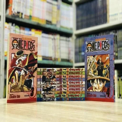 One Piece (1-10) Manga Without Box