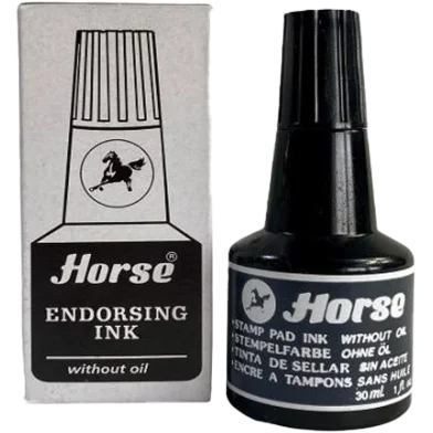 Horse রিফিল ইংক 30cc ব্ল্যাক