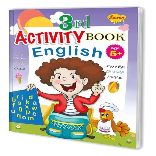 3rd Activity Book-English 5+ Paperback