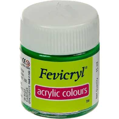 Fevicryl অ্যাক্রিলিক ও ফেব্রিক কালার 15 মিলি লাইট গ্রিন
