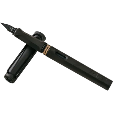 Lamy সাফারি ম্যাট ব্ল্যাক ফাউন্টেন পেন M নিব