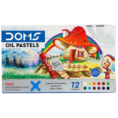 DOMS অয়েল প্যাস্টেল 12 শেড