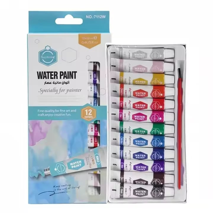 Keep Smiling ওয়াটারকালার পেইন্ট 12pc x 12ml (0.4 US fl.oz)