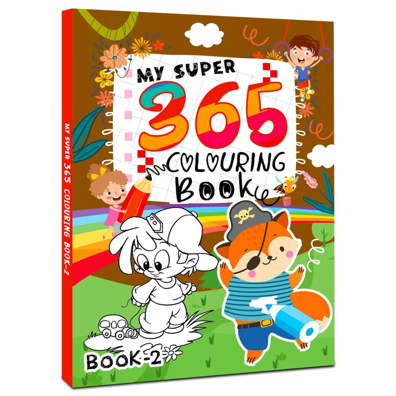 My Super 365 Colouring Book (Book-2)