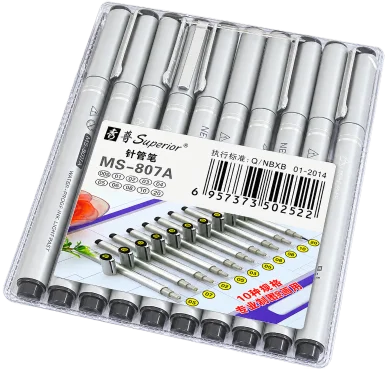 Supeerior নিডল ড্রাফটিং পেন (10 পিস) - MS-807A