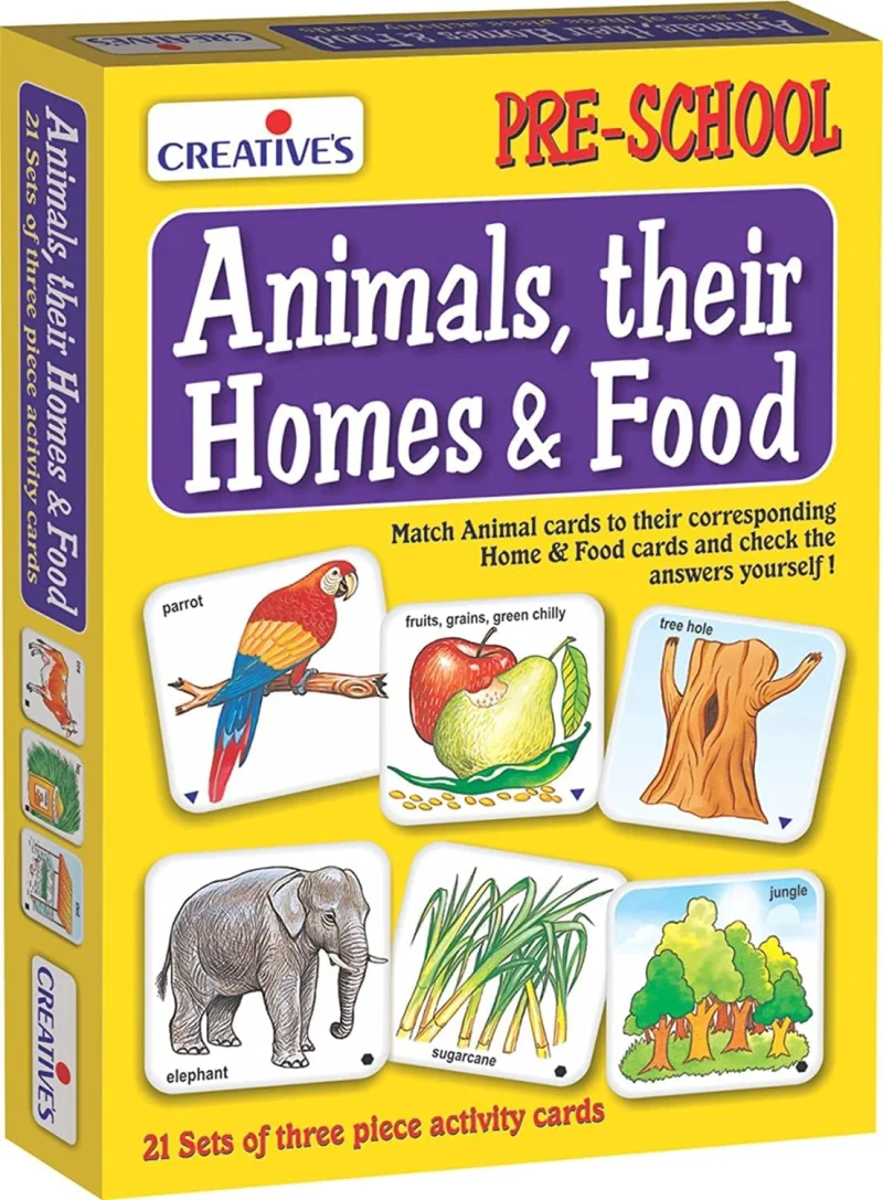 Creative’s Animals, Their Homes & Food
