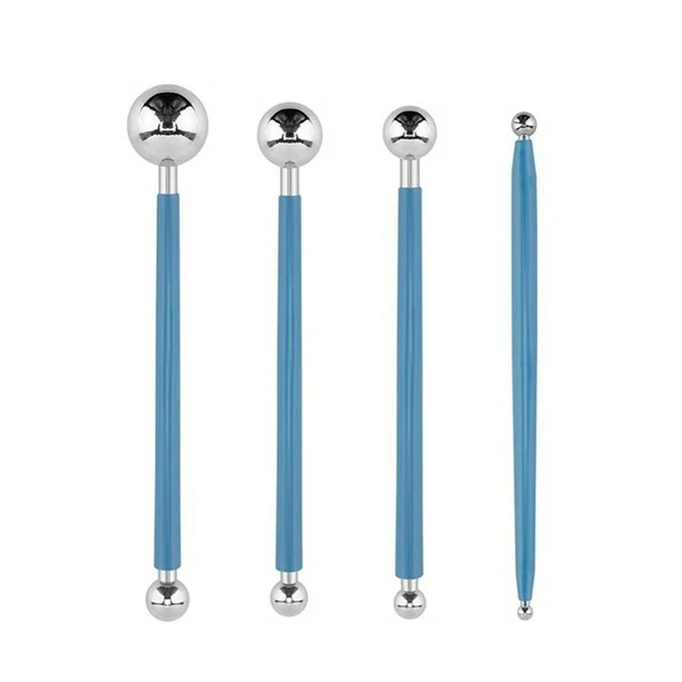 Keep Smiling ডট ম্যান্ডালা টুল স্টেইনলেস স্টিল – 4pcs