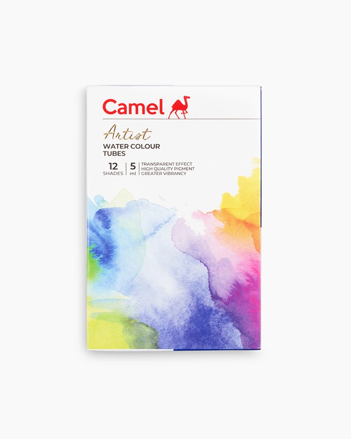 Camel আর্টিস্ট ওয়াটার কালার 5ml 12 শেড *NEW*