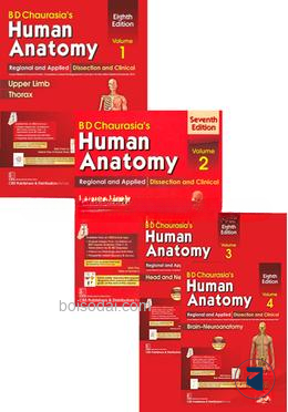 BD Chaurasias Human Anatomy - Volume-3 And 4