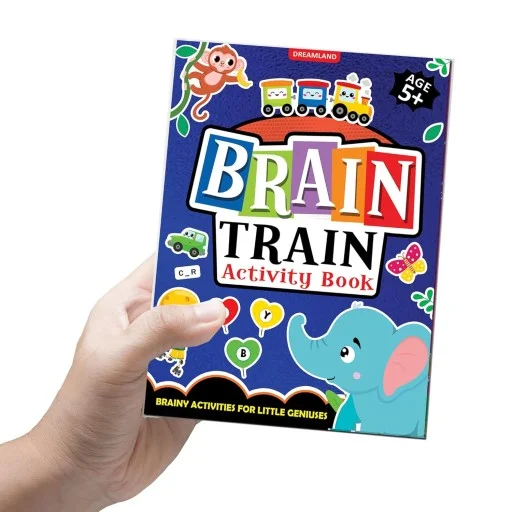 Brain Train Activity Book for Kids Age 5+ (paperback)