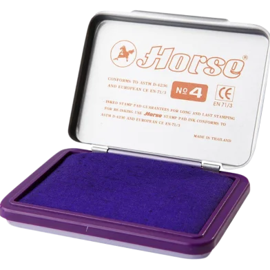Horse স্ট্যাম্প প্যাড (প্লাস্টিক)