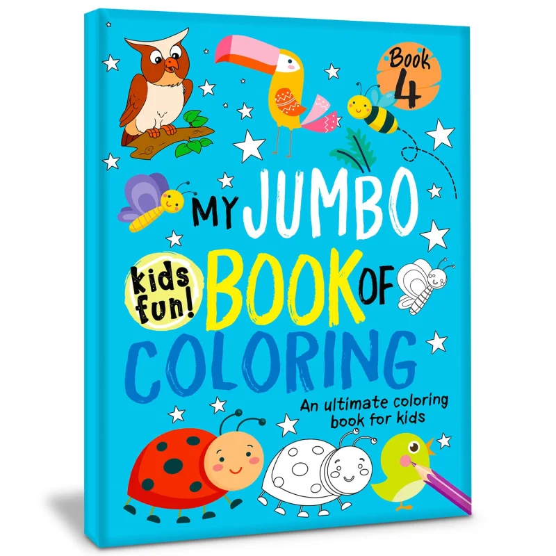 My Jumbo Book of Colouring – Book 4
