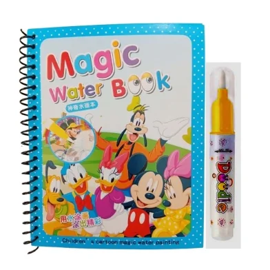 মিকি মাউস Magic ওয়াটার কালারing বুক
