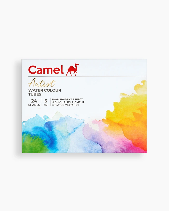 Camel আর্টিস্ট ওয়াটার কালার 5ml 24 শেড *NEW*