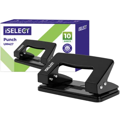 Deli iSelect মেটাল রেগুলার পেপার পাঞ্চ মেশিন-10 শিট - UM427