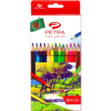 Petra ক্লাসিক কালার পেন্সিল ফুল লেংথ 13 পিস - PCCPF0013