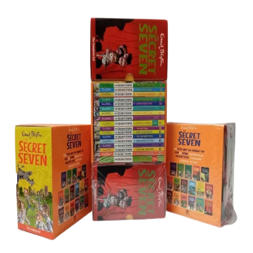 Secret Seven Complete Box Set of 17 Titles by Enid Blyton