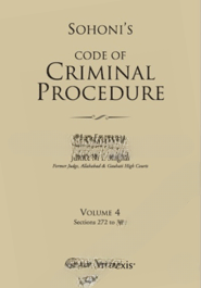 Code Of Criminal Procedure Vol. 4 (Sections 272 to 394)