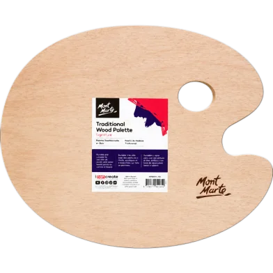 Mont Marte ট্র্যাডিশনাল উড প্যালেট 30 X 38 সেমি - MCG0009