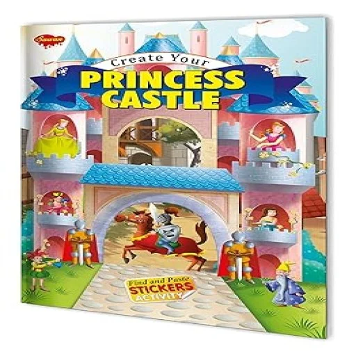 Create Your Princess Castle(paperback)