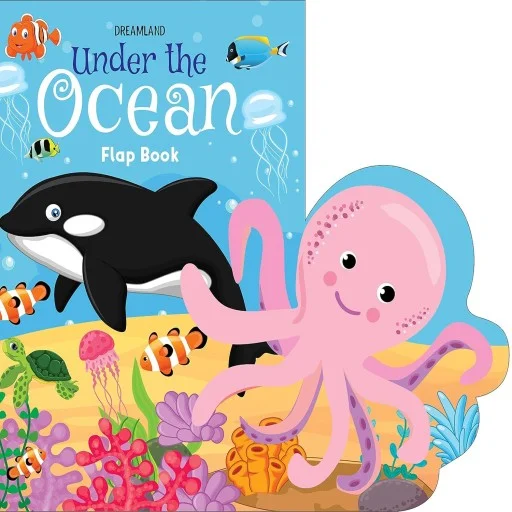 Under the Ocean - Lift The Flap Book (Paperback)