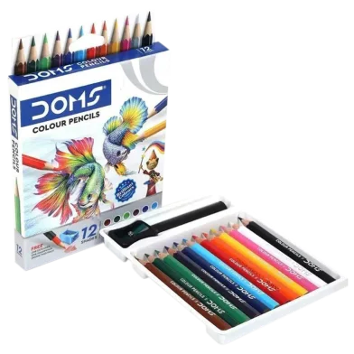 Doms স্মল কালার পেন্সিল 12 শেড