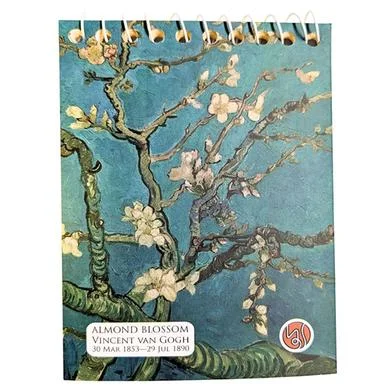 আমন্ড ব্লসম স্পাইরাল পকেট নোটবুক