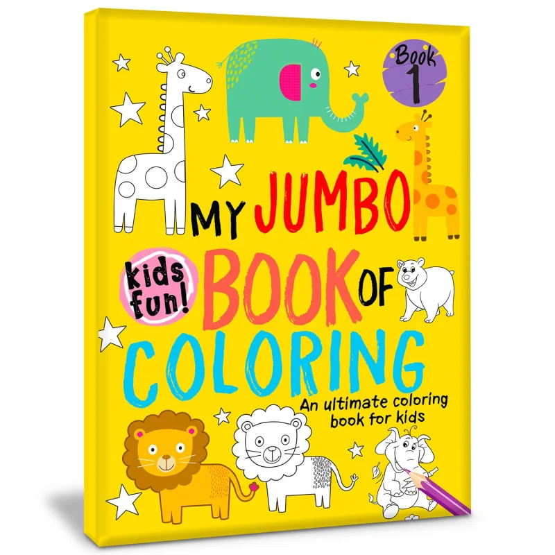 My Jumbo Book of Colouring – Book 1