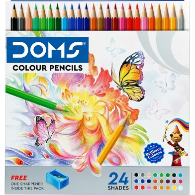 DOMS Fsc 24 শেড কালার পেন্সিল