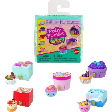 Polly Pocket টাইনি Take আউট Asst 4Plus (Jcr44)
