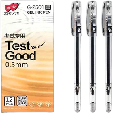 Test Good জেল পেন (0.5 মিমি ) - (12 পিস)