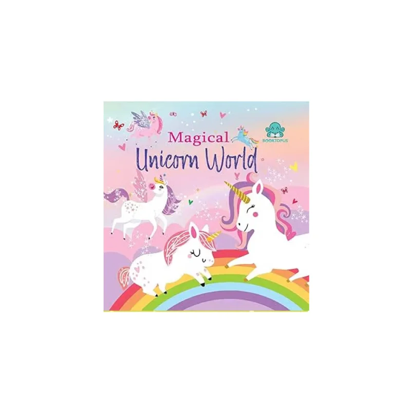 Magical Unicorn World Tail Board Book