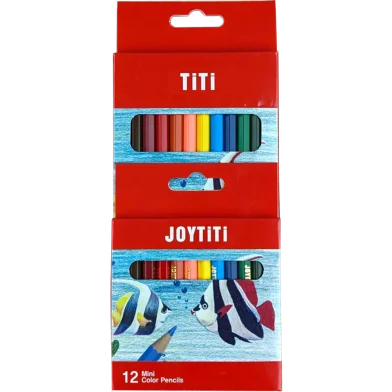 Titi মিনি উড 12 কালার পেন্সিল