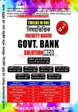 Faculty Based Govt. Bank Solution MCQ