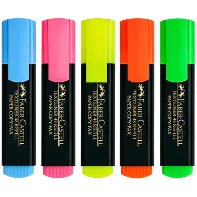 Faber Castell ক্লাসিক টেক্সটলাইনার 48 সুপার-ফ্লুরোসেন্ট Highliter - 1 পিস