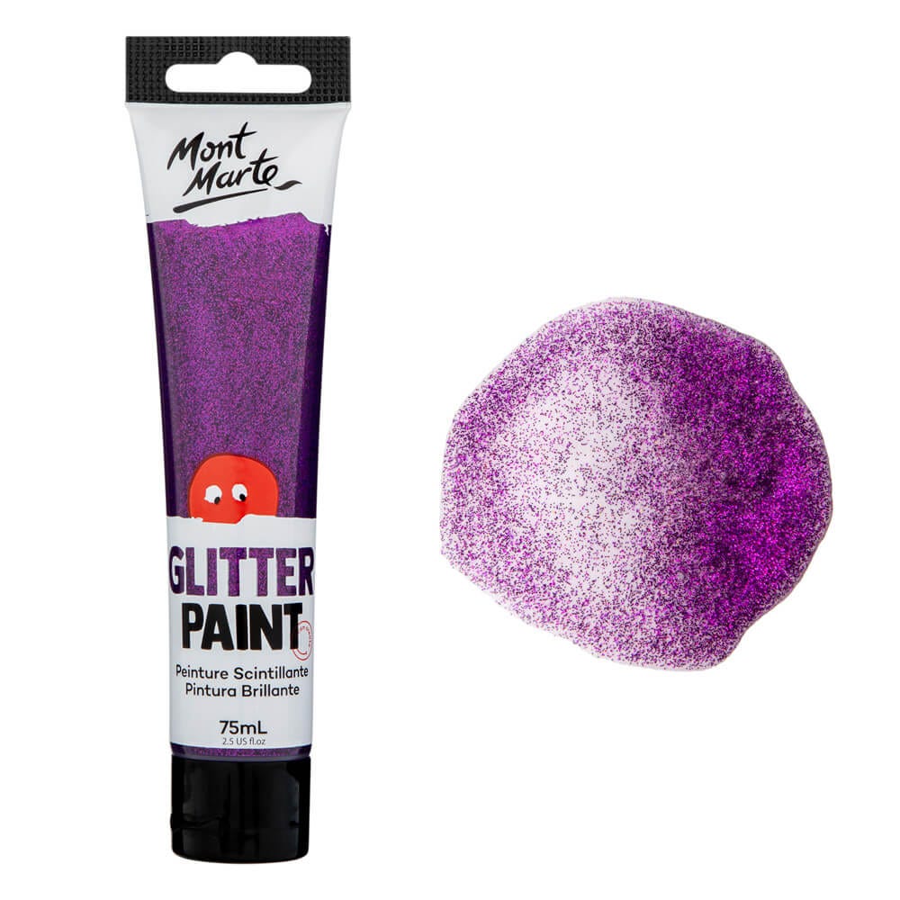 Mont Marte গ্লিটার পেইন্ট 75ml – Purple
