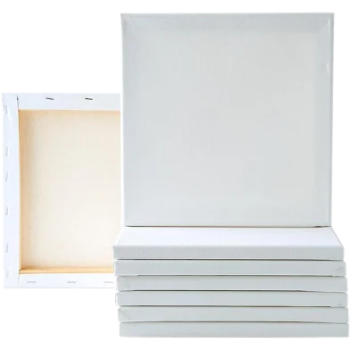 হোয়াইট ক্যানভাস 5x5 ইঞ্চি- 3 পিস
