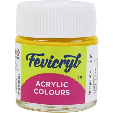 Fevicryl স্টুডেন্টস ফেব্রিক কালার ক্রোম ইয়েলো 15 মিলি