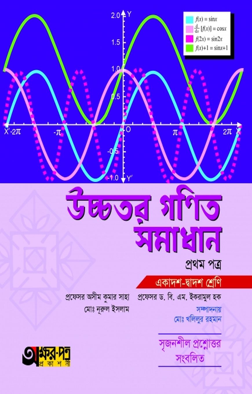 উচ্চতর গণিত সমাধান ১ম পত্র (একাদশ-দ্বাদশ শ্রেণি)