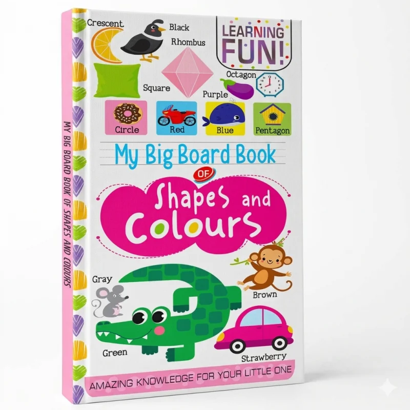 My Big Board Book of Shapes and Colours