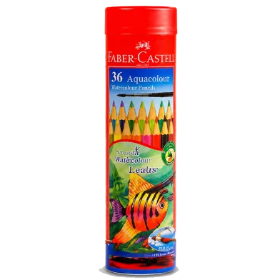 Faber Castell ওয়াটার কালার লং পেন্সিল - 36 পিস