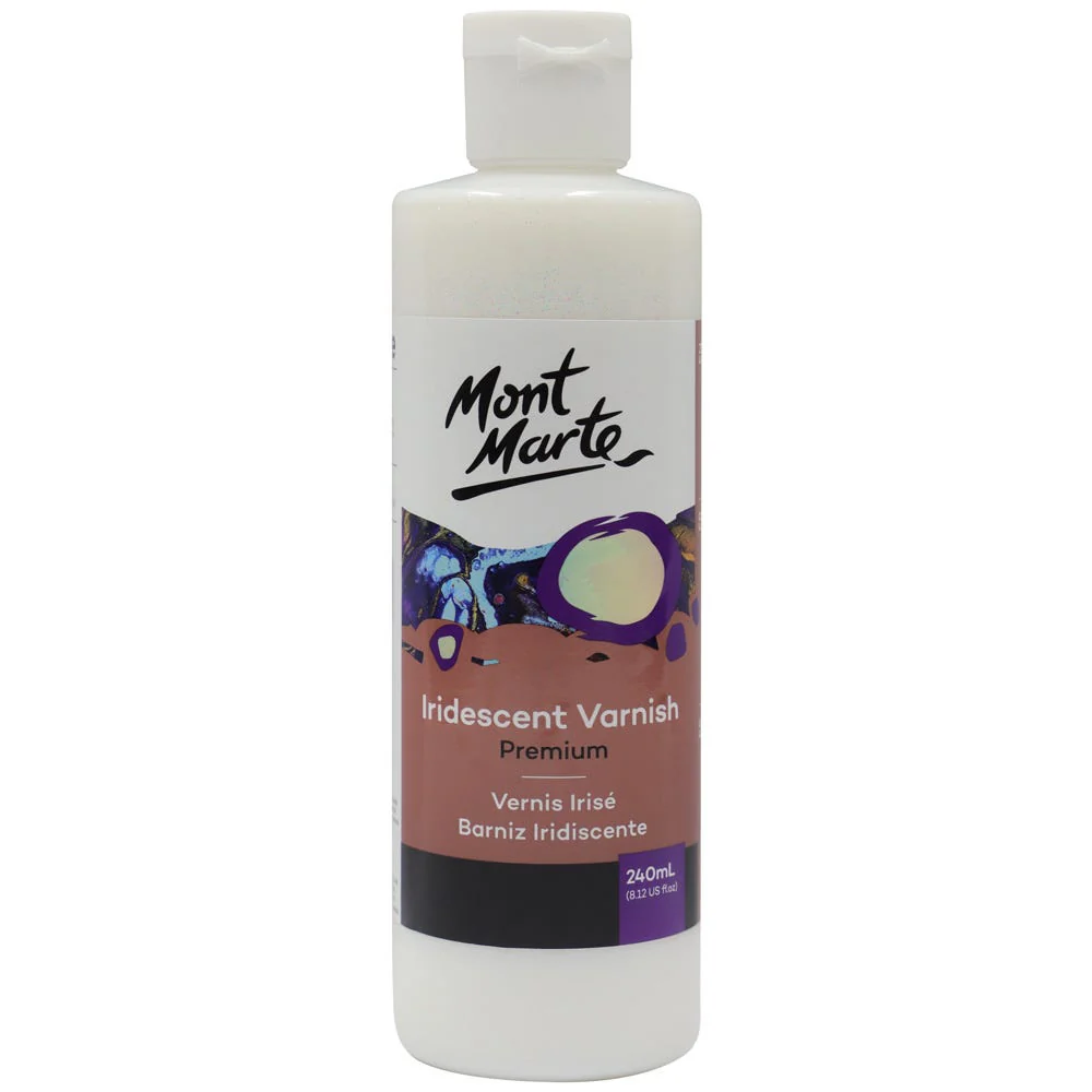 Mont Marte ইরিডিসেন্ট বার্নিশ প্রিমিয়াম 240ml (8.12 US fl.oz)