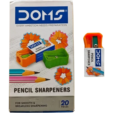 Doms পেন্সিল শার্পনার 20 পিস বক্স