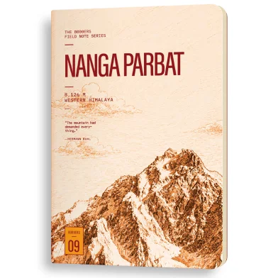 Nanga Parbat নোটবুক — দ্য 8000’ERS ফিল্ড Notes সিরিজ-09 - SN202606235
