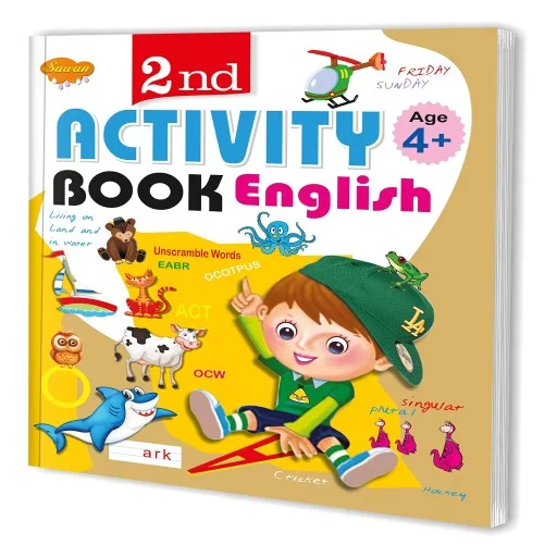 2nd Activity Book-English 4+ Paperback